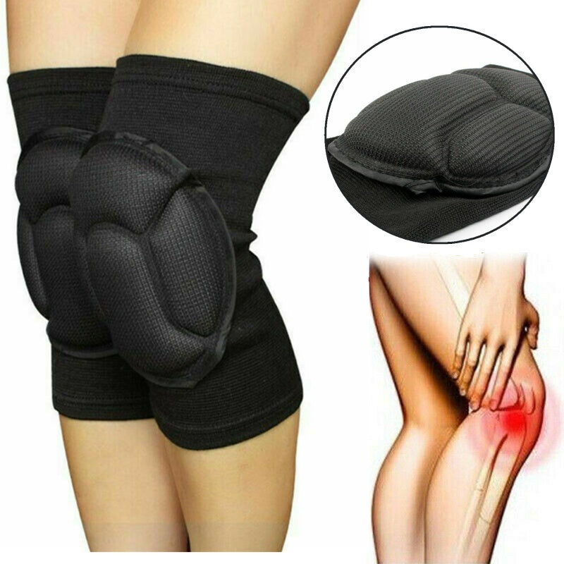 2 x genouillères protecteurs professionnels de jambe pour la construction de plancher de travail de sport