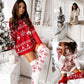 Hiver Noël chaud tricoté femmes bas beau Elk flocon de neige jacquard sur le genou longues chaussettes décontractées pour dames cadeaux taille gratuite