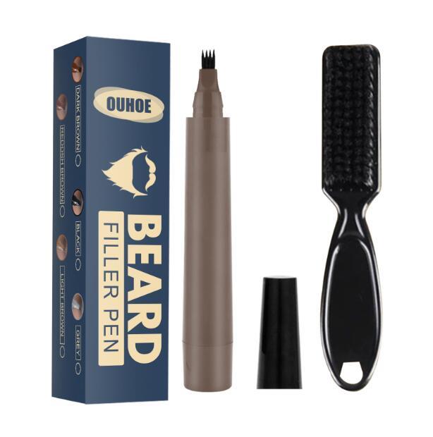 Fourchue Quatre-tête Étanche Multi-couleur Stylo Barbe