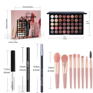 All In One Makeup Kit, Travel Makeup Kit, Makeup Kit for Women Full Kit, Makeup Gift Set for Women & Girls