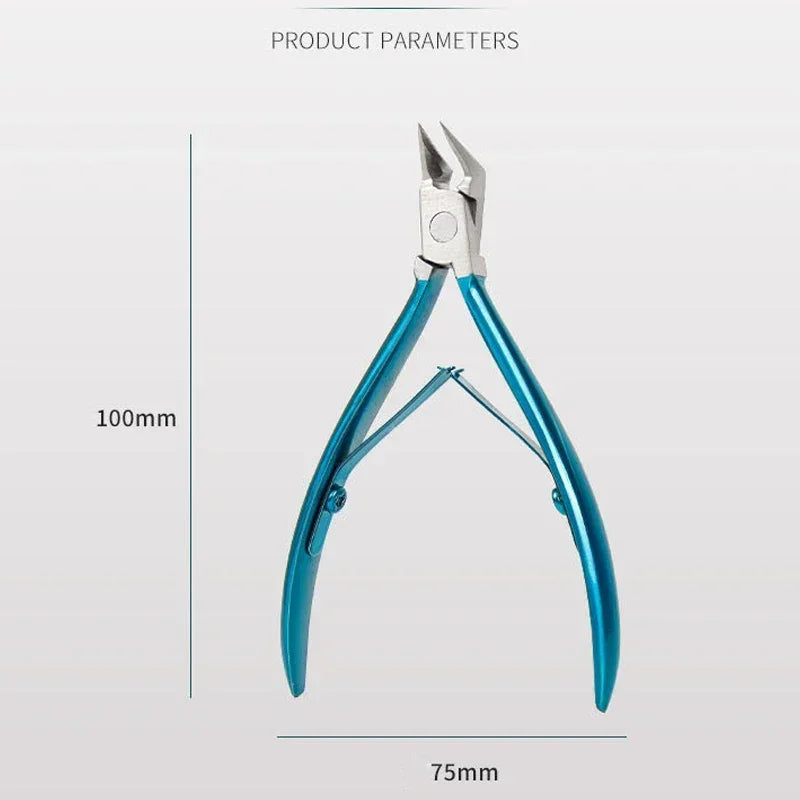 Toenail Ingrown Nail Art Cuticle Nipper Clipper Edge Cutter Manicure Scissor Plier Tool Dead Skin Remover Pedicure Tools