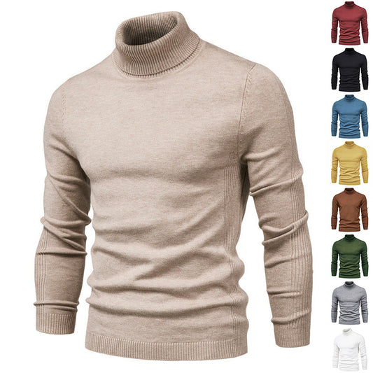 Pull à col roulé pour homme,