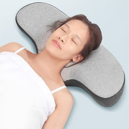 Oreiller de mousse sans mémoire pour le cou de couchage de soulagement cervical